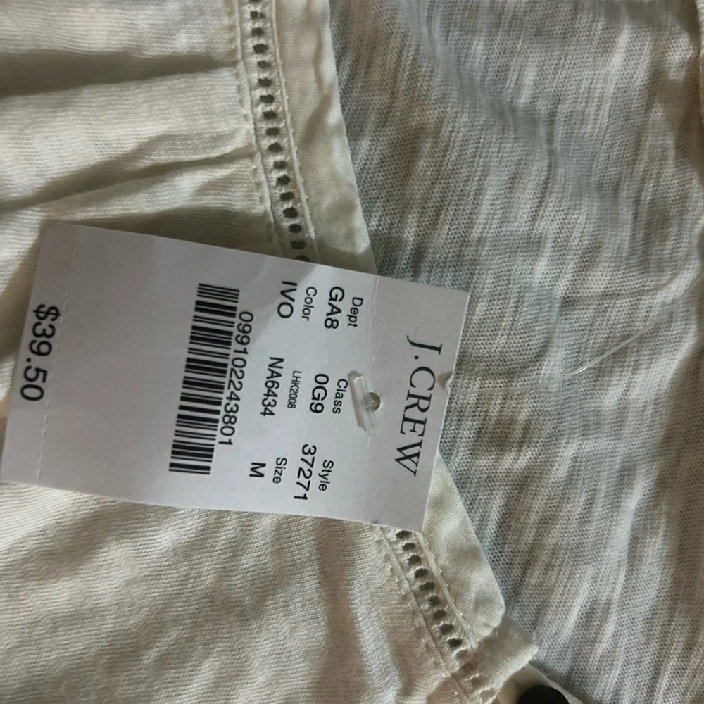 J. Crew Cream Blouse